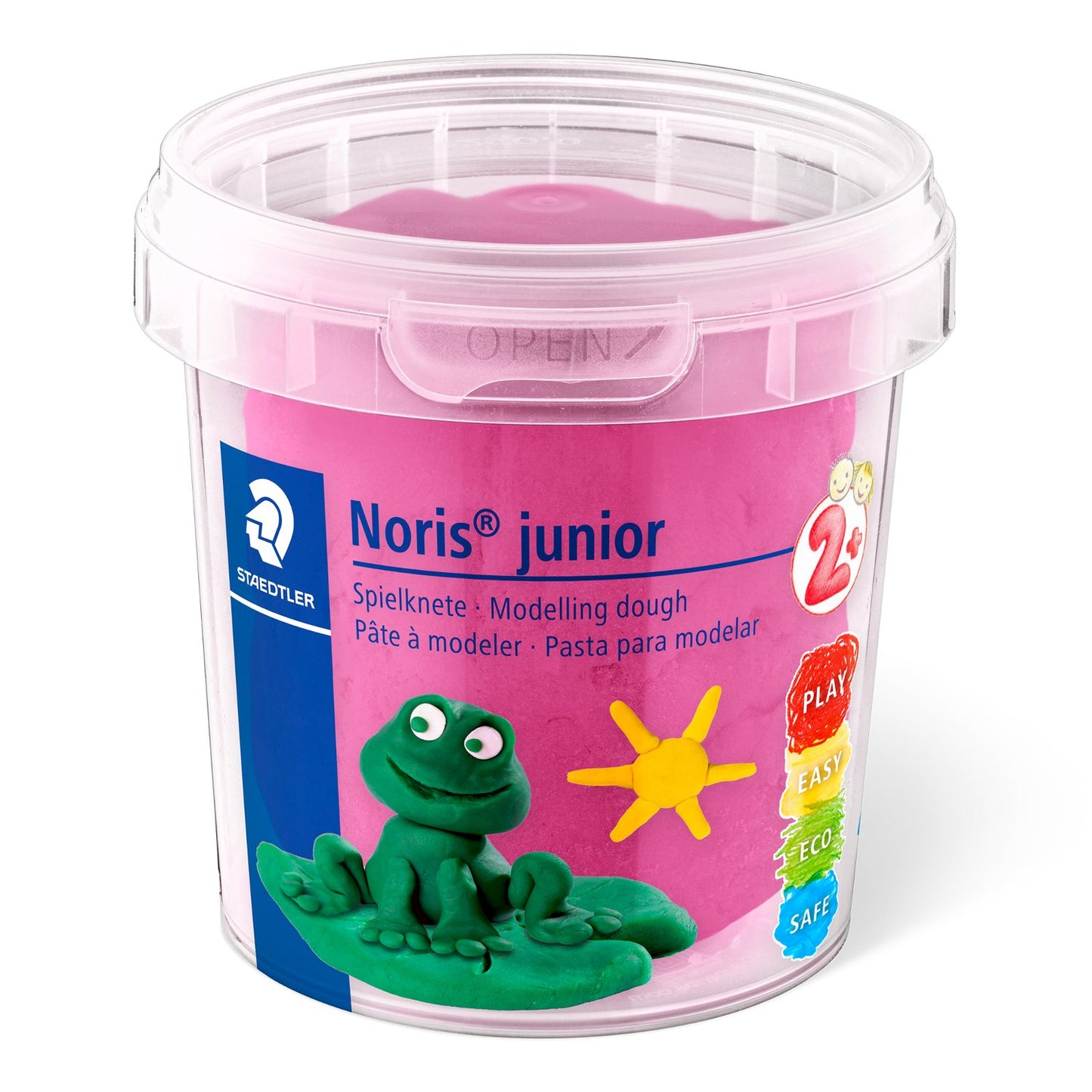 Staedtler - Noris Junior - Modelling Dough A Pack 4pcs - Neon