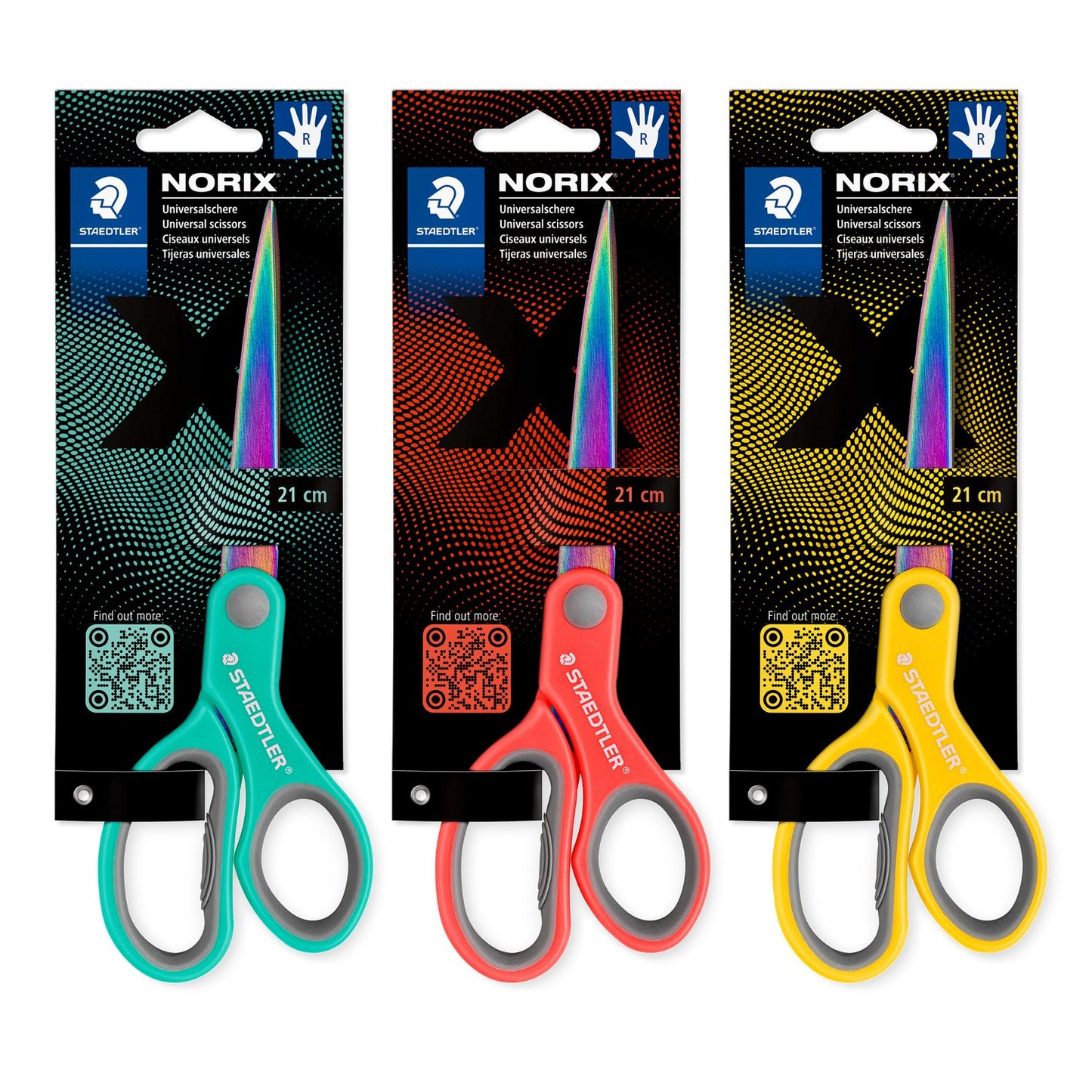 Staedtler - Norix - Universal Scissors 21cm x 1pc Assortment