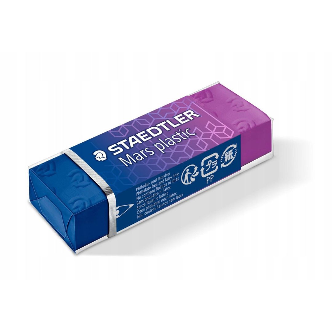Staedtler Eraser Mars Plastic - Blue/Purple