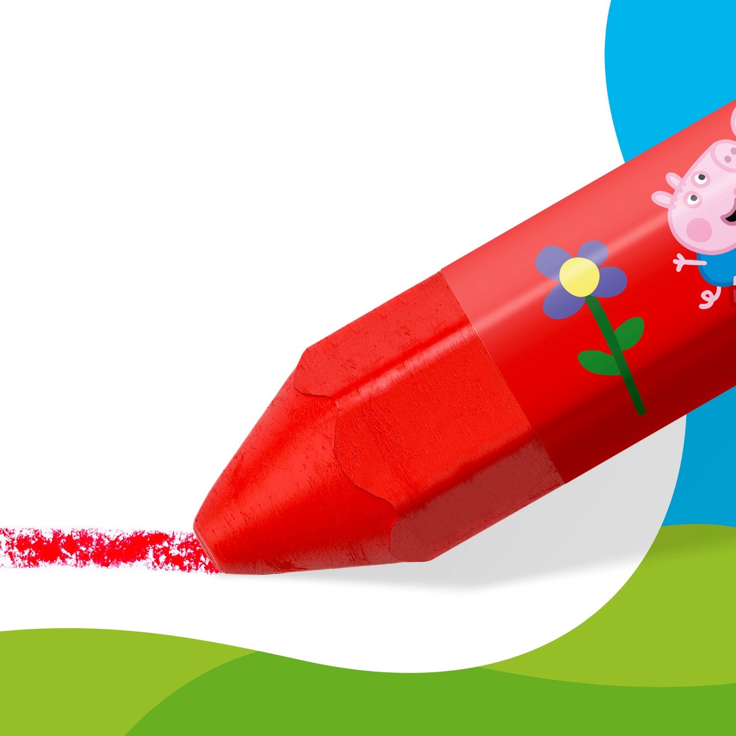 Staedtler - Noris Junior - Wax Crayons A Pack Of 12pcs - Peppa Pig