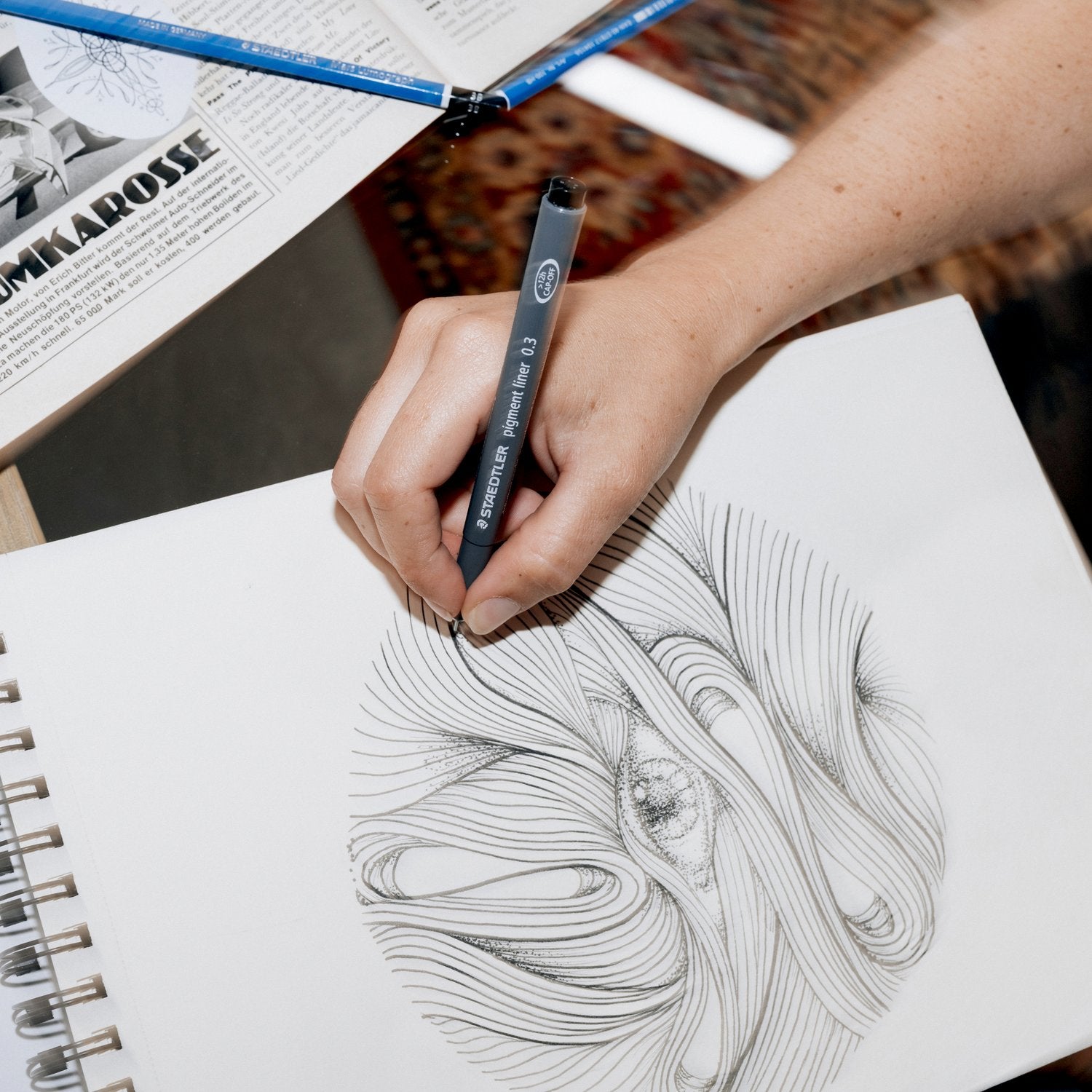Staedtler - Artist Series - Pigment Liner A Set Of 4pcs