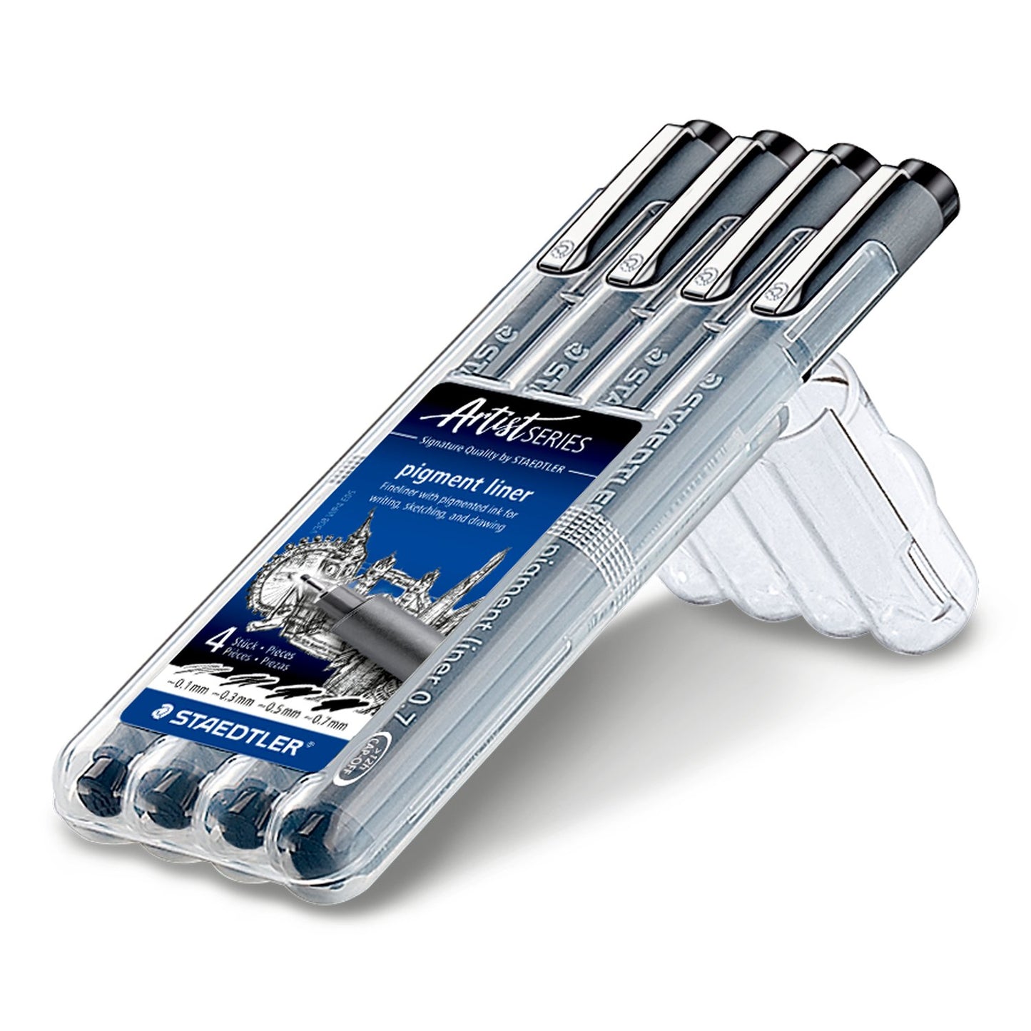Staedtler - Artist Series - Pigment Liner A Set Of 4pcs