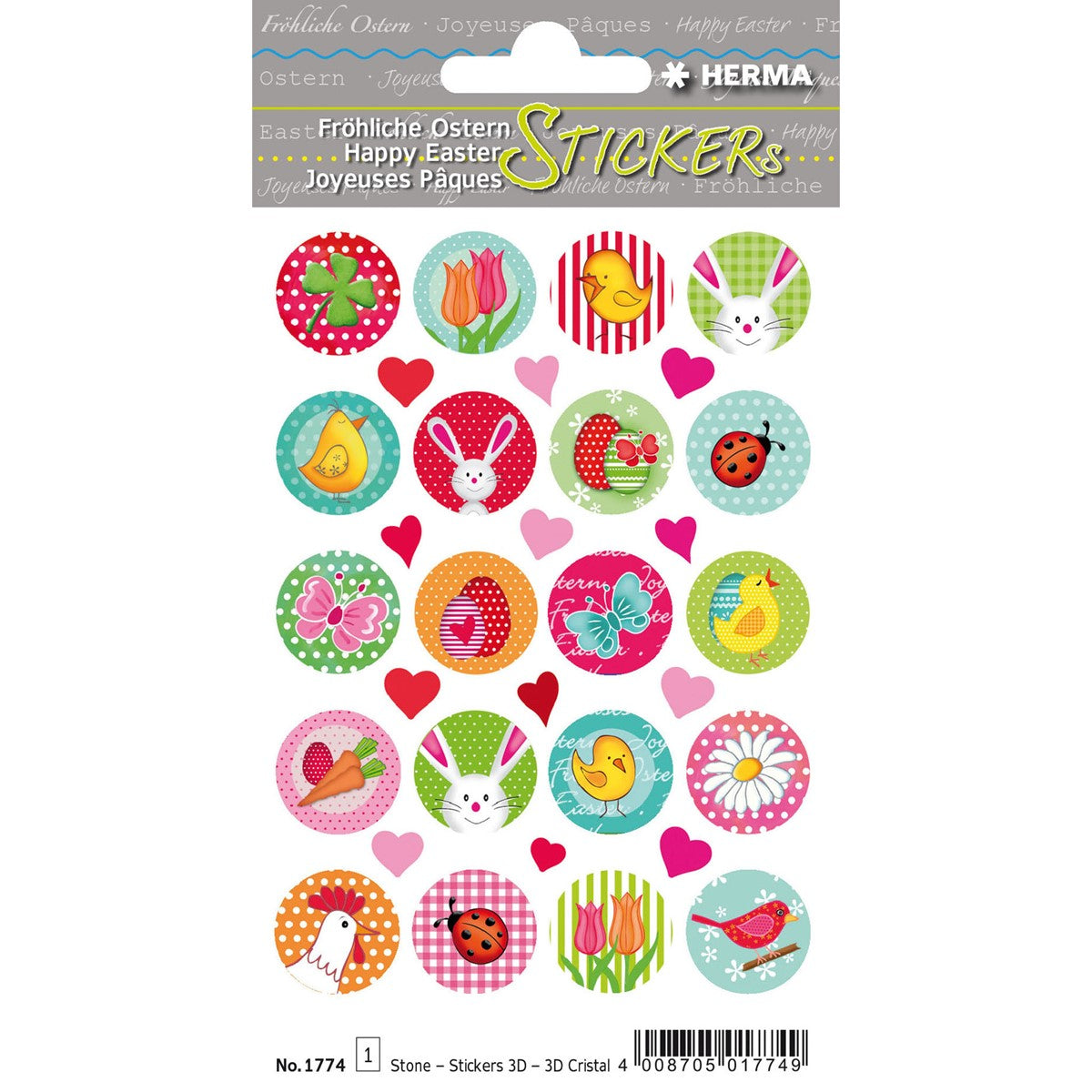 Herma Easter Sticker Happiness x1 sheet