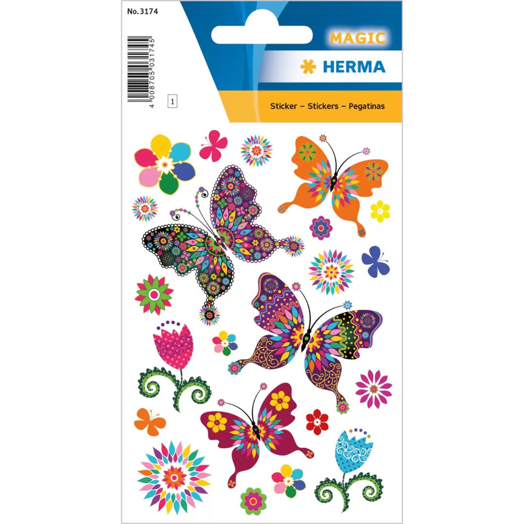 Herma Stickers A Pack Of 1 Sheet - Butterfly Diversity