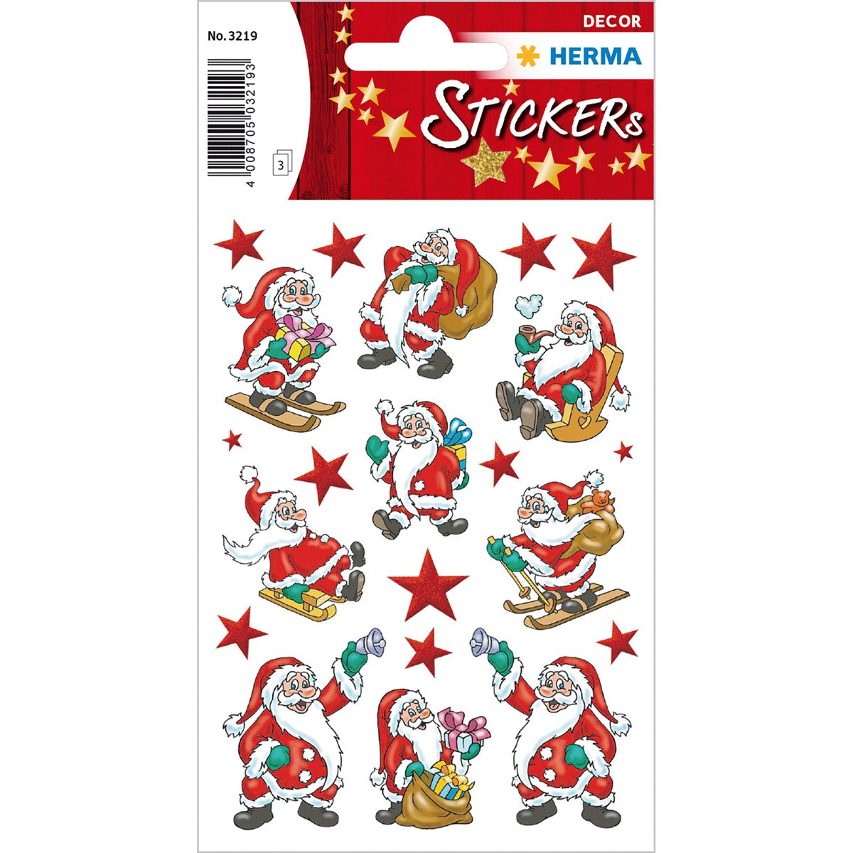 Herma Nikolaus Stickers A Pack Of 3 Sheets