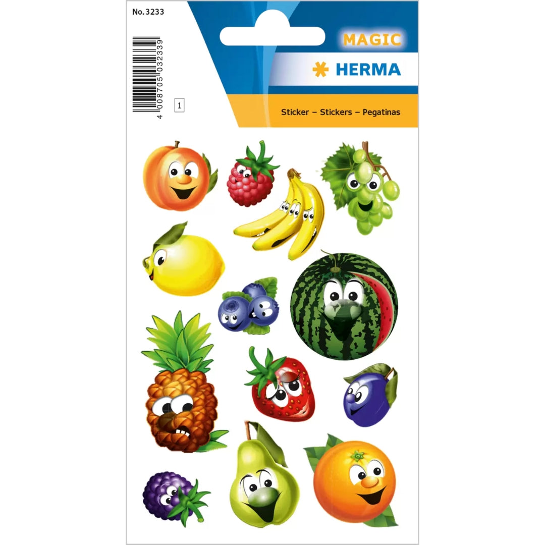 Herma Stickers A Pack Of 1 Sheet - Fruits