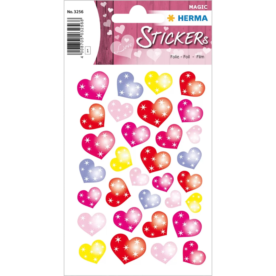 Herma Stickers A Pack Of 1 Sheet - Hearts