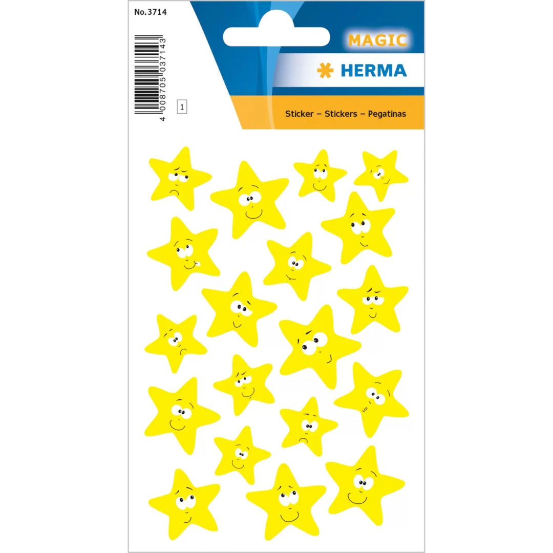 Herma Stickers A Pack Of 1 Sheet - Stars