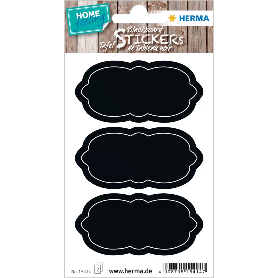 Herma Stickers A Pack Of 2 Sheets - Blackboard