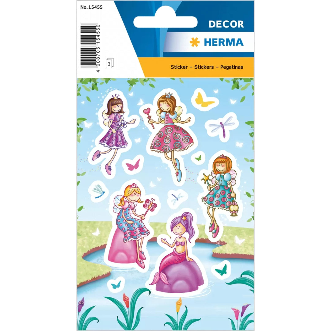 Herma Stickers A Pack Of 3 Sheets - Ladies
