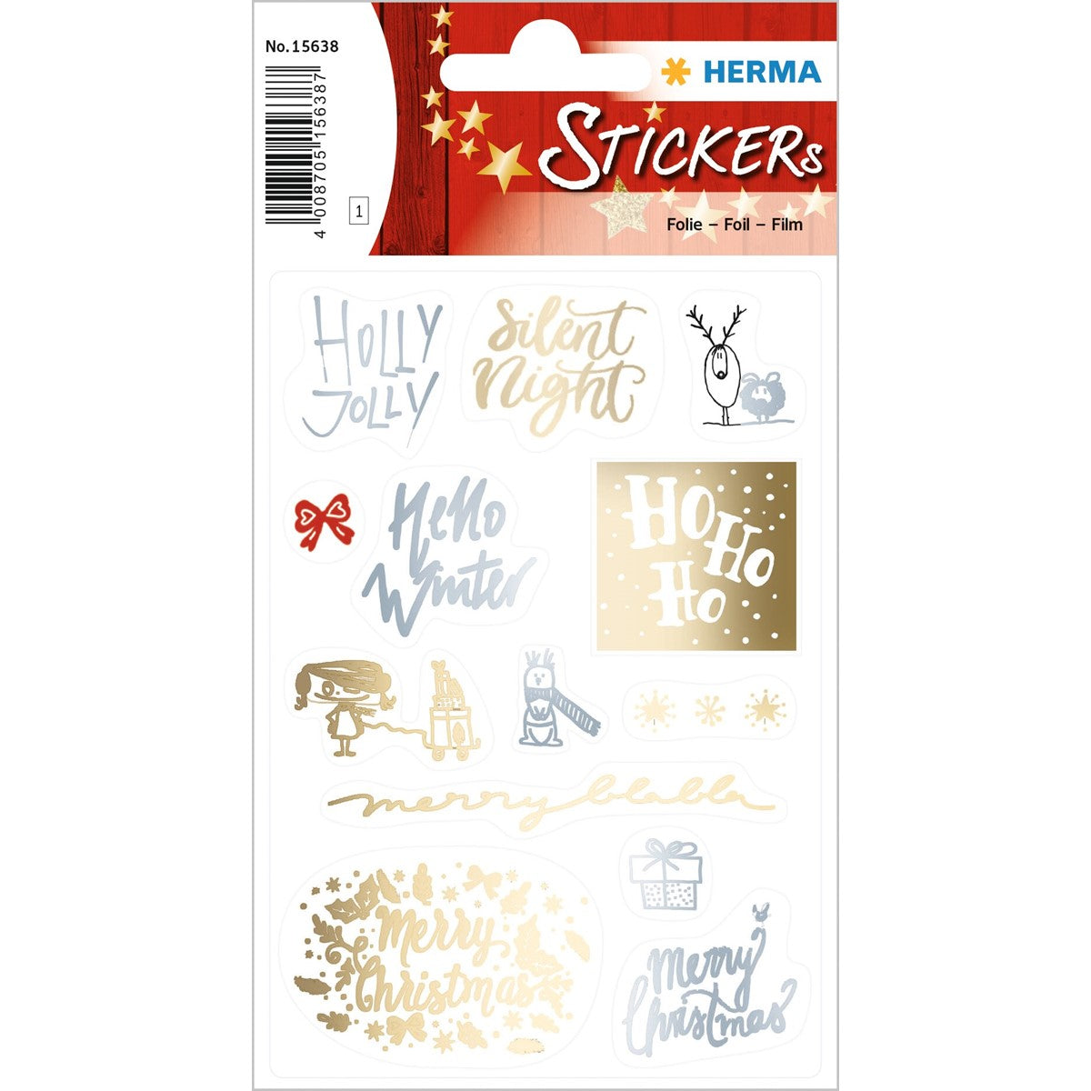 Herma Silent Night Stickers A Pack Of 1 Sheet