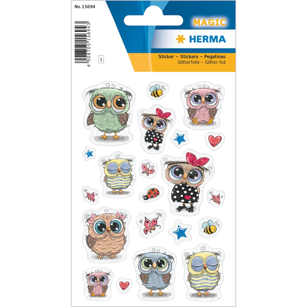 Herma Euli & Friends Stickers A Pack Of 1 Sheet