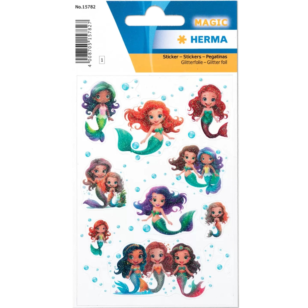 Herma Stickers A Pack Of 1 Sheet - Mermaids