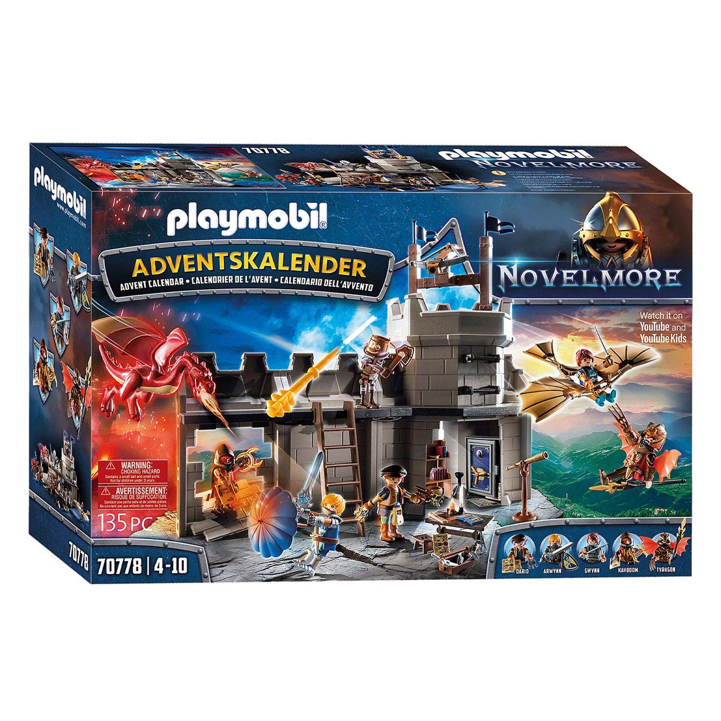 Playmobil Novelmore Advent Calendar - 70778