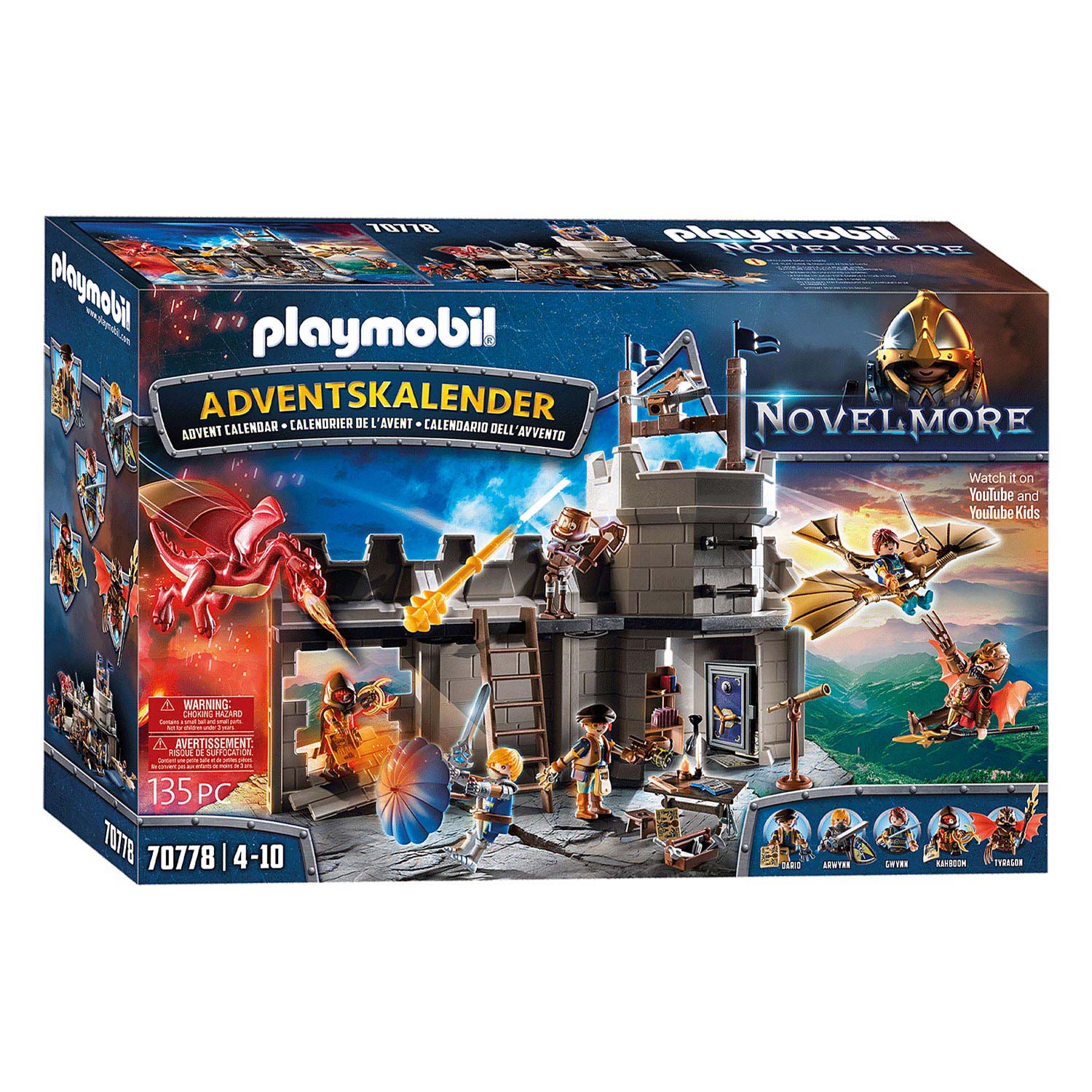 Playmobil Novelmore Advent Calendar - 70778