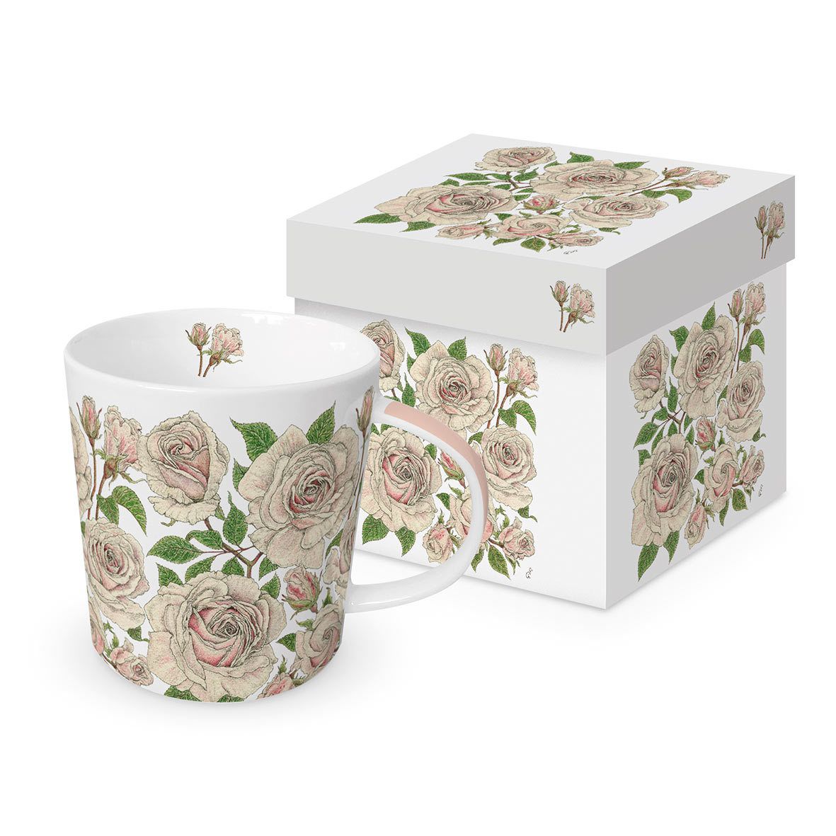 Trend Mug With Giftbox 400ml - Roses