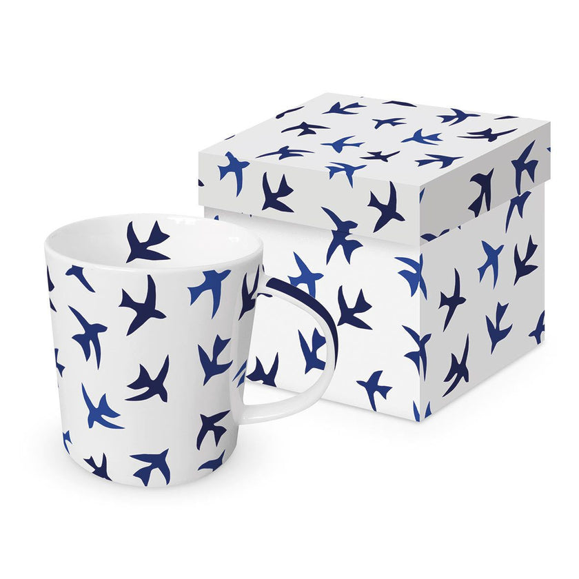 Trend Mug With Giftbox 400ml - Maritime Birds