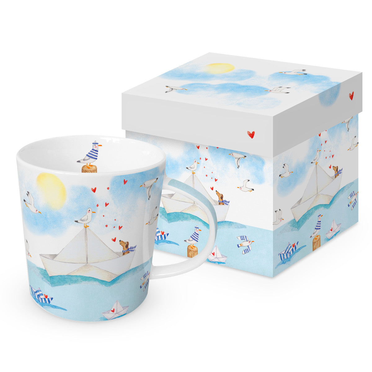 Trend Mug With Giftbox 400ml - Sailing Away
