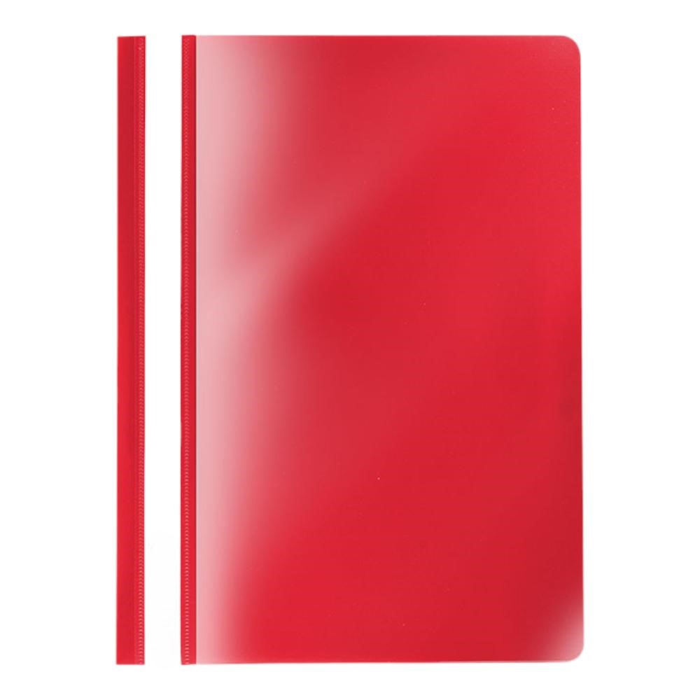 A4 Lands Flat File Red