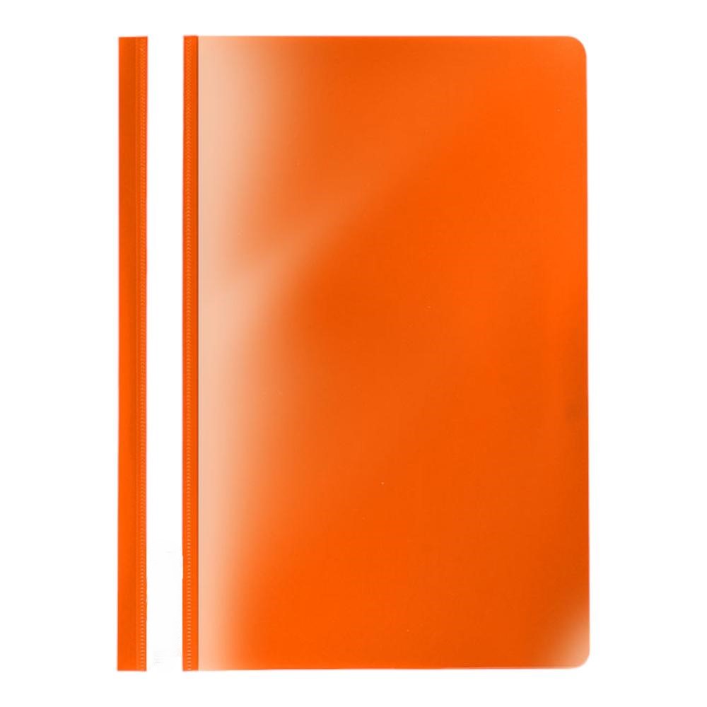 A4 Lands Flat File Orange