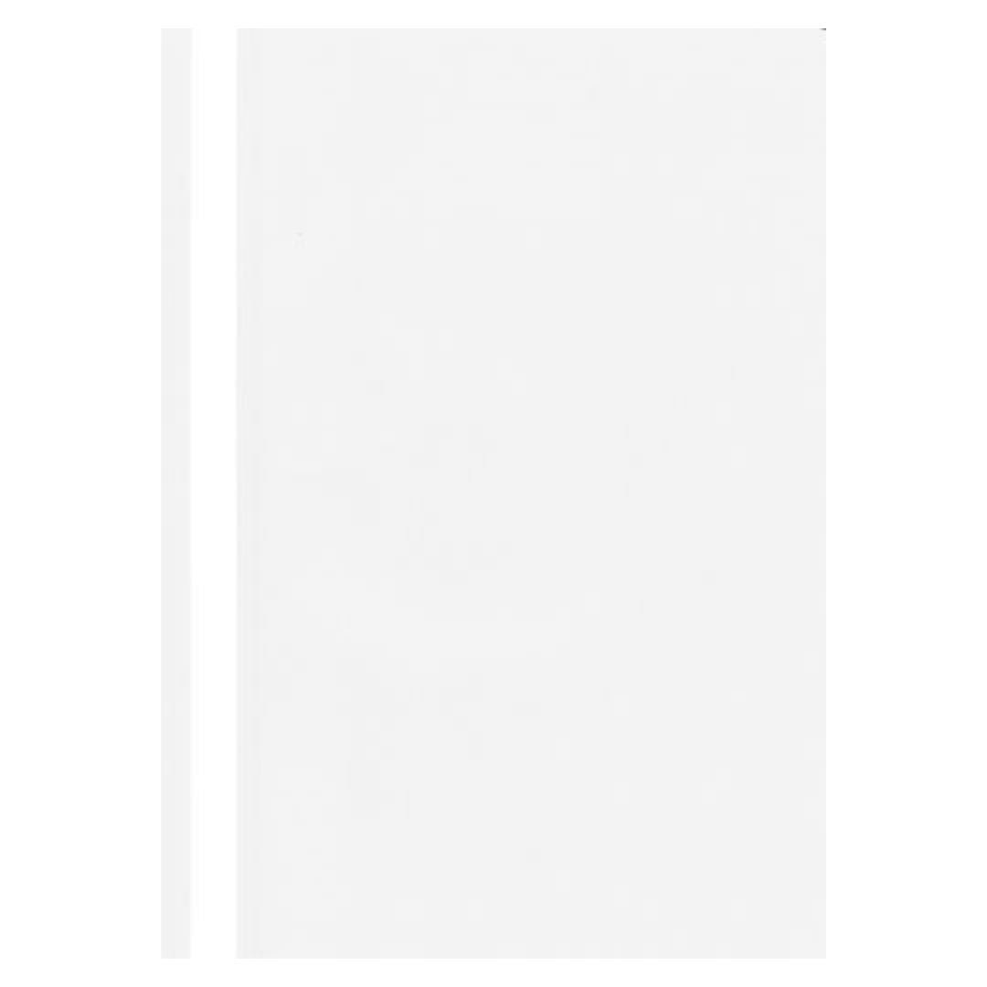 A4 Lands Flat File White