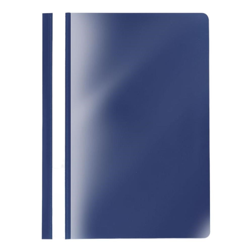 A4 Lands Flat File Dark Blue