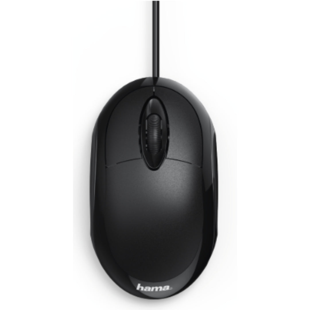 Hama - Wired Optical 3-Button Mouse 1.3m - MC-100