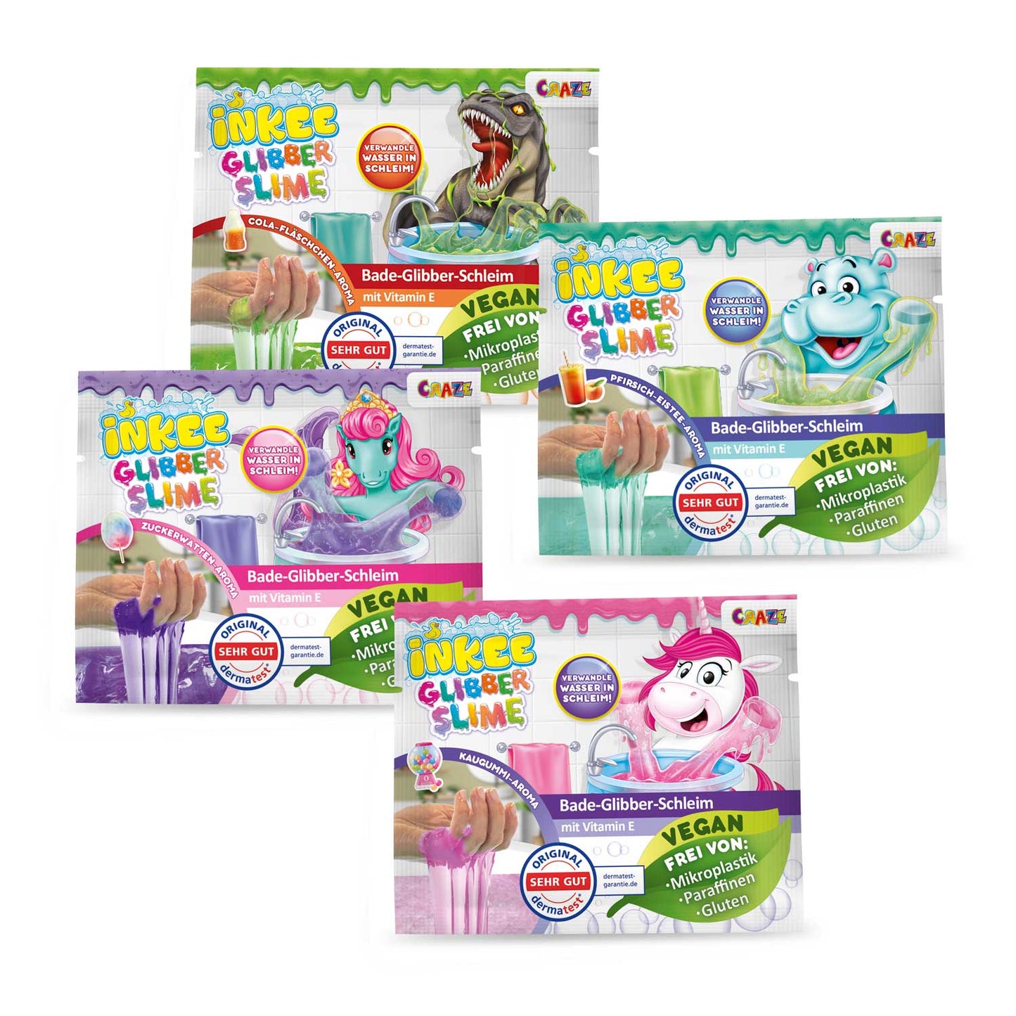 Craze INKEE Bath Slime x 1pc Assortment
