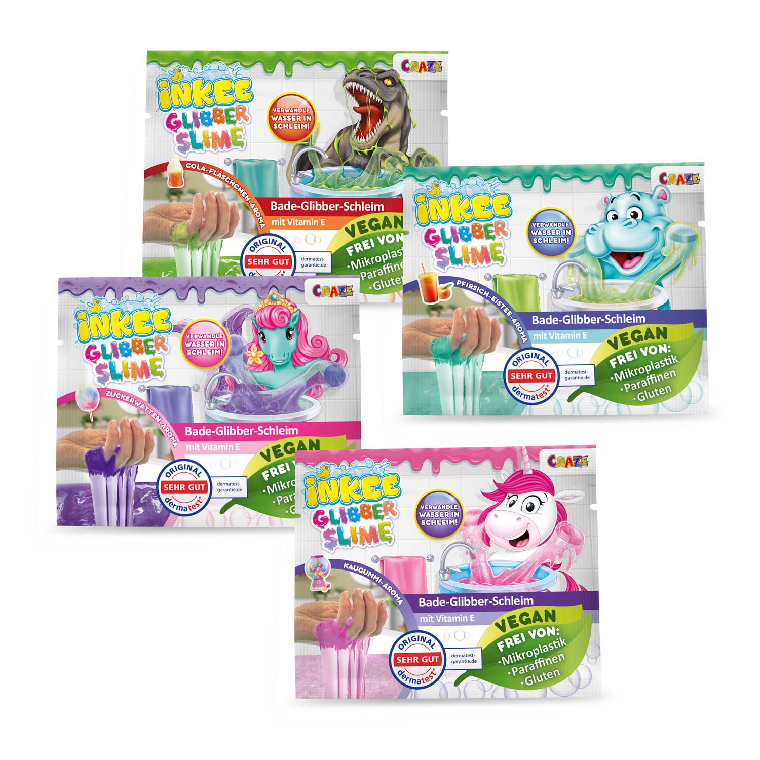 Craze INKEE Bath Slime x 1pc Assortment