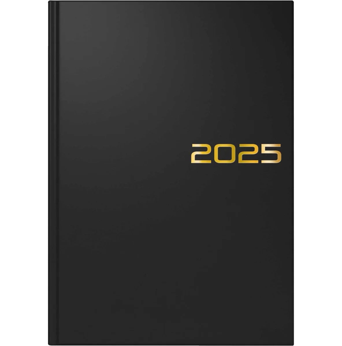 A5 Brunnen 2025 Desk Diary - Black