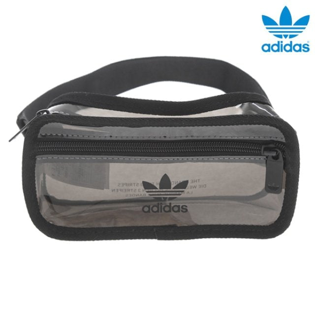 Adidas Black Transparent Waist Bag