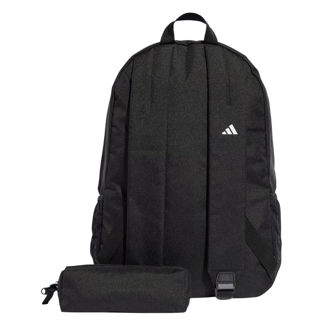 Adidas Backpack 44 x 31 x 15cm - Classic With Pencil Case - Black / White