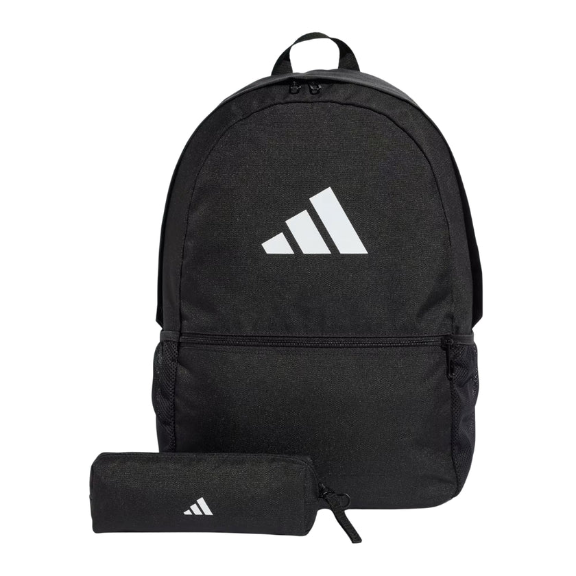 Adidas Backpack 44 x 31 x 15cm - Classic With Pencil Case - Black / White