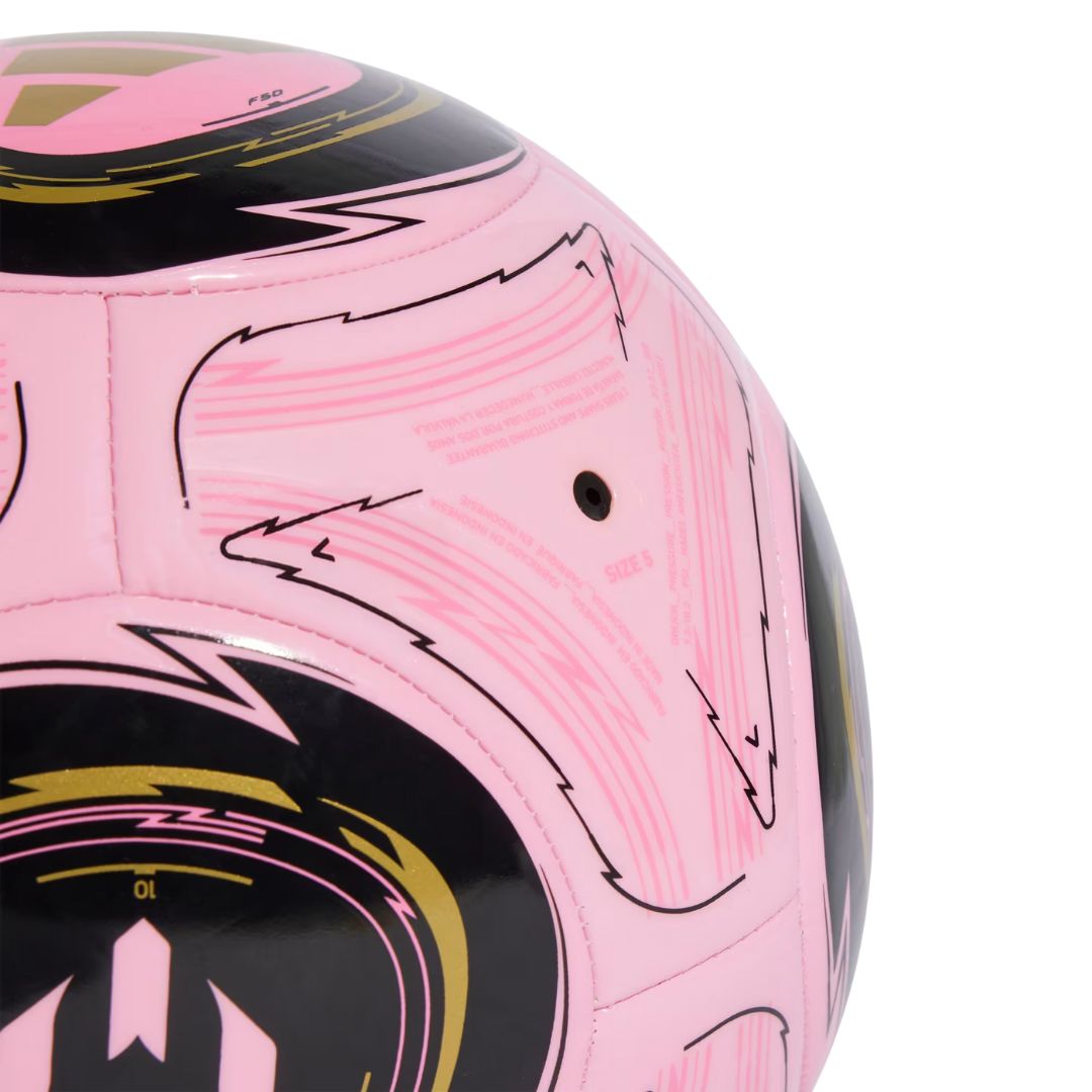 Adidas Football Ball Size 5 - Messi Club - Light Pink/Black