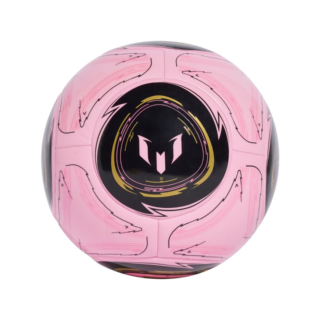 Adidas Football Ball Size 5 - Messi Club - Light Pink/Black