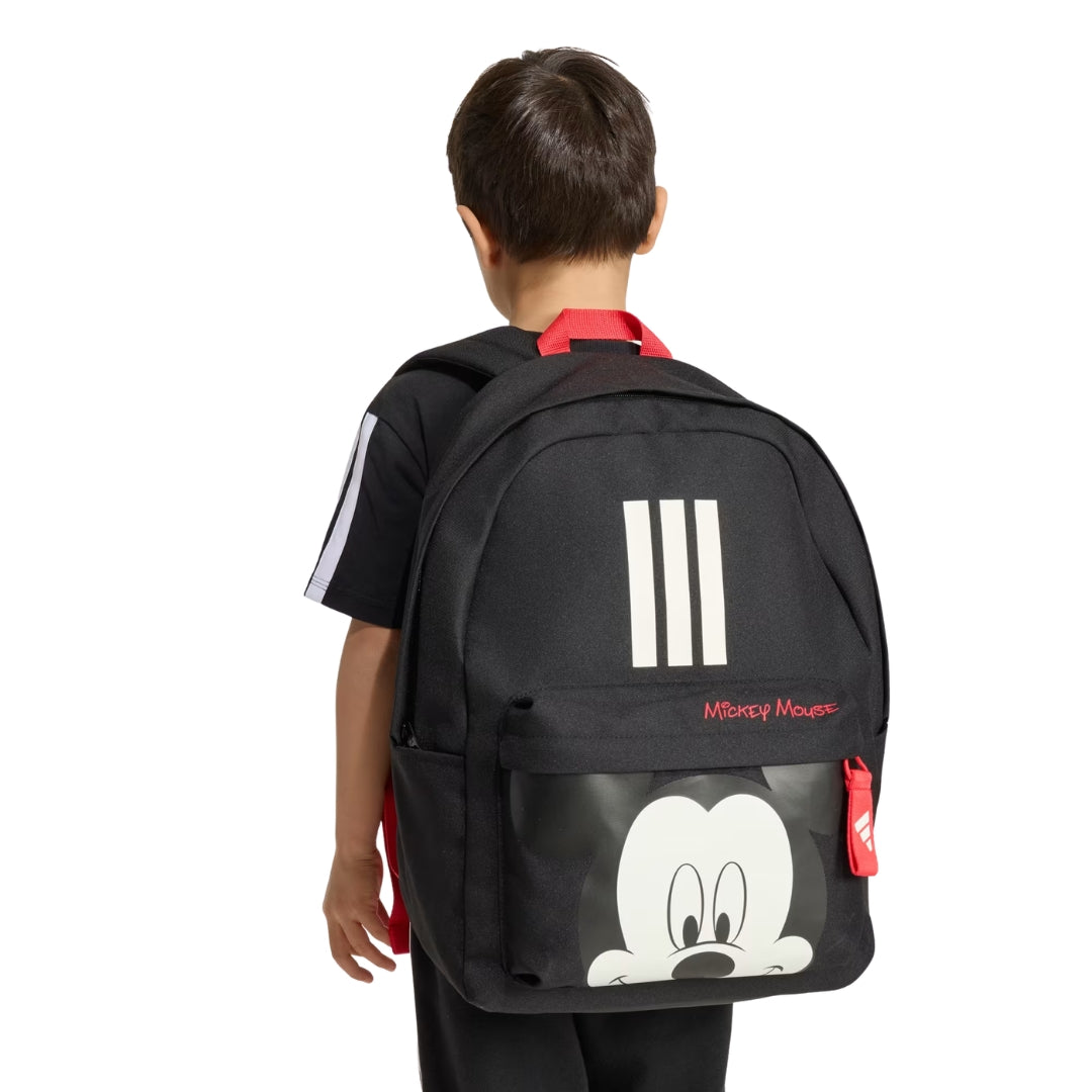 Adidas Backpack 44 x 31 x 15cm - Disney Mickey Mouse - Black / Pure Ruby / Off White