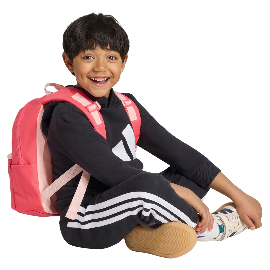 Adidas Backpack 34 x 25 x 11cm - Logo Kids - Pure Turbo / Haze Coral