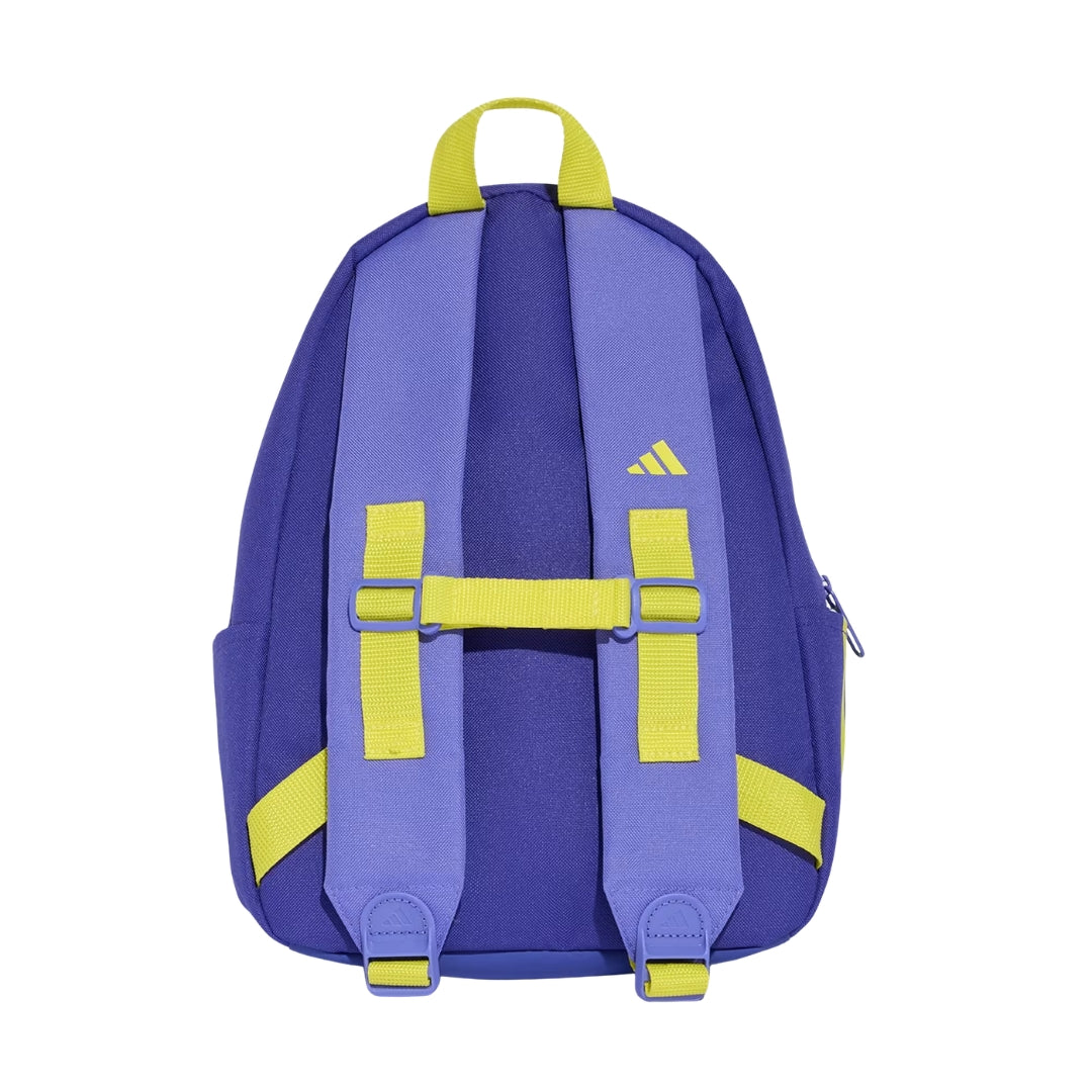 Adidas Backpack 34 x 25 x 11cm - Logo Kids - Pure Purple / Cobalt Blue / Pure Lemon