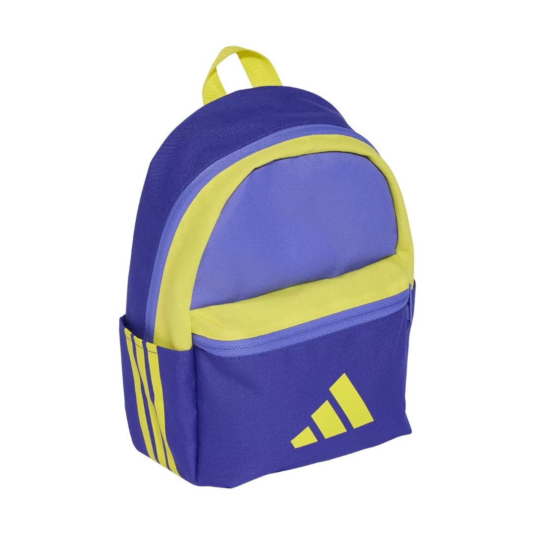 Adidas Backpack 34 x 25 x 11cm - Logo Kids - Pure Purple / Cobalt Blue / Pure Lemon