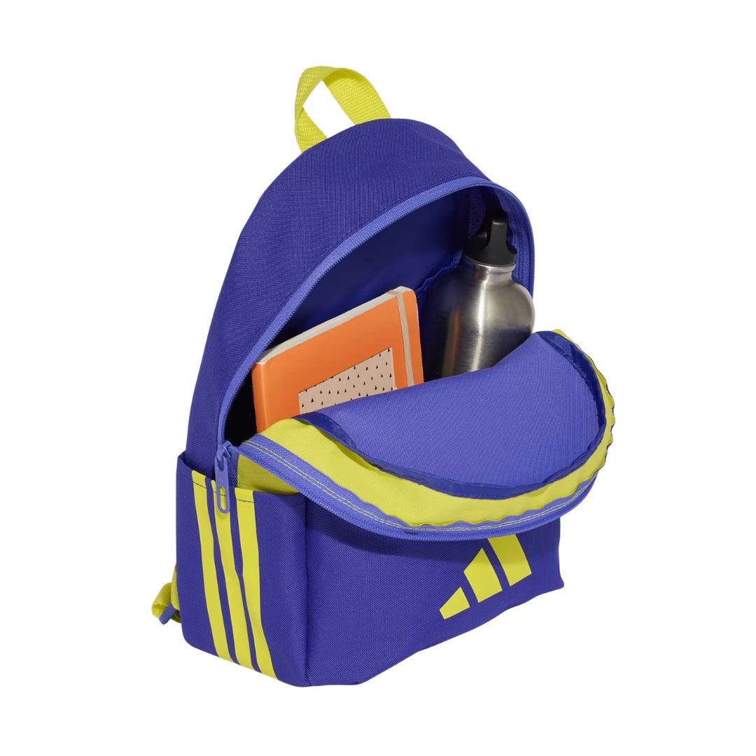 Adidas Backpack 34 x 25 x 11cm - Logo Kids - Pure Purple / Cobalt Blue / Pure Lemon