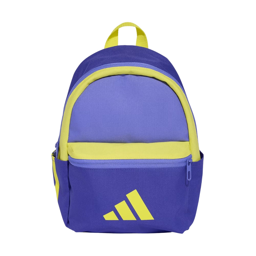 Adidas Backpack 34 x 25 x 11cm - Logo Kids - Pure Purple / Cobalt Blue / Pure Lemon