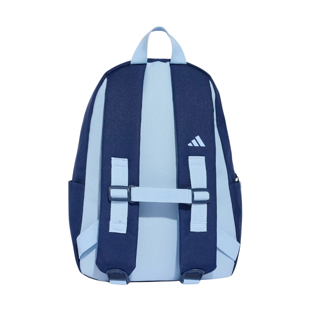 Adidas Backpack 34 x 25 x 11cm - Logo Kids - Dark Blue / Glow Blue
