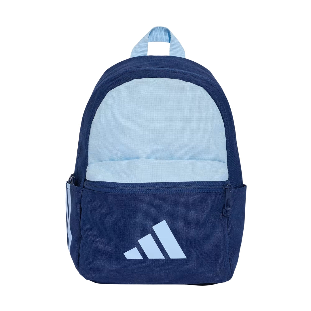 Adidas Backpack 34 x 25 x 11cm - Logo Kids - Dark Blue / Glow Blue