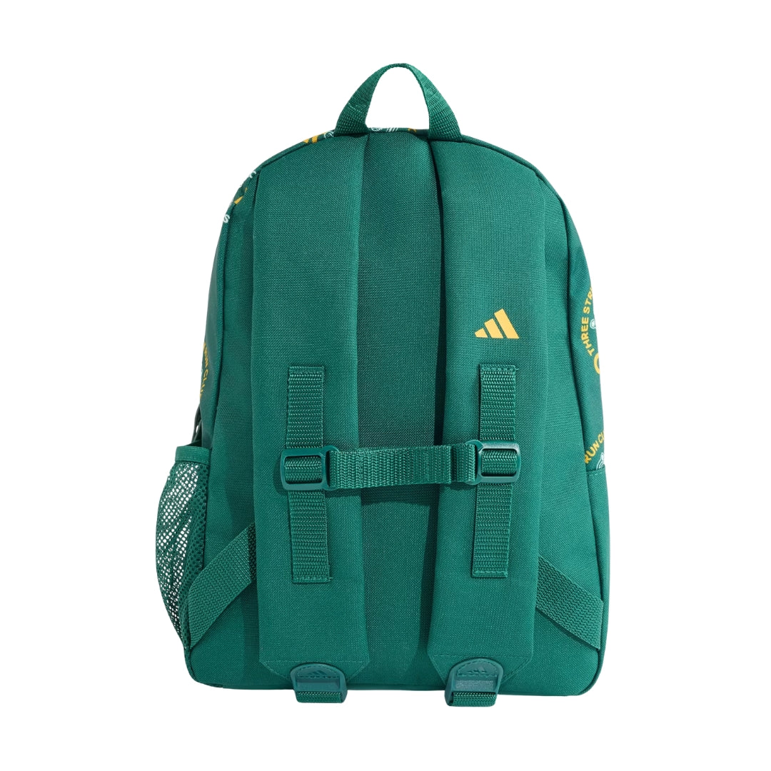 Adidas Backpack 34 x 25cm - Little Kids Snack Run Graphic - Collegiate Green / Crew Yellow