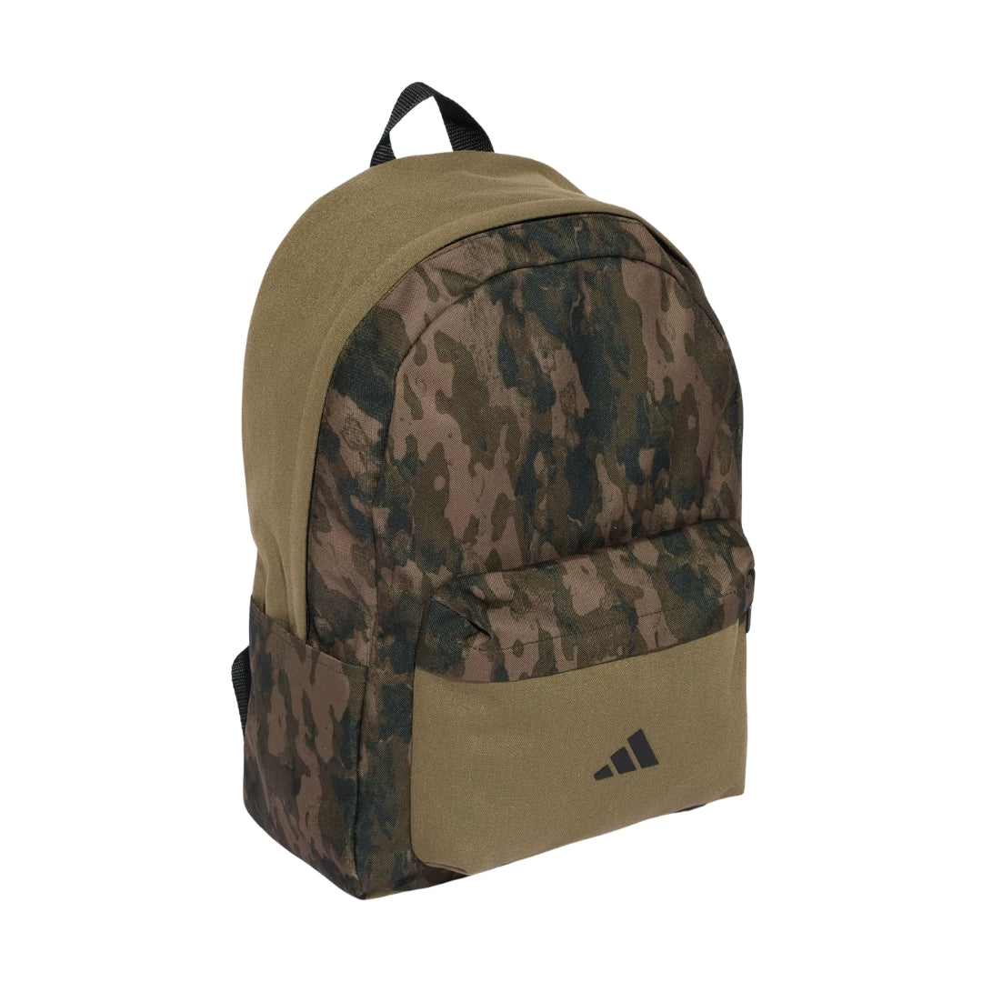 Adidas Backpack 44 x 31 x 15cm - Youth Boys Camo Graphic - Olive Strata
