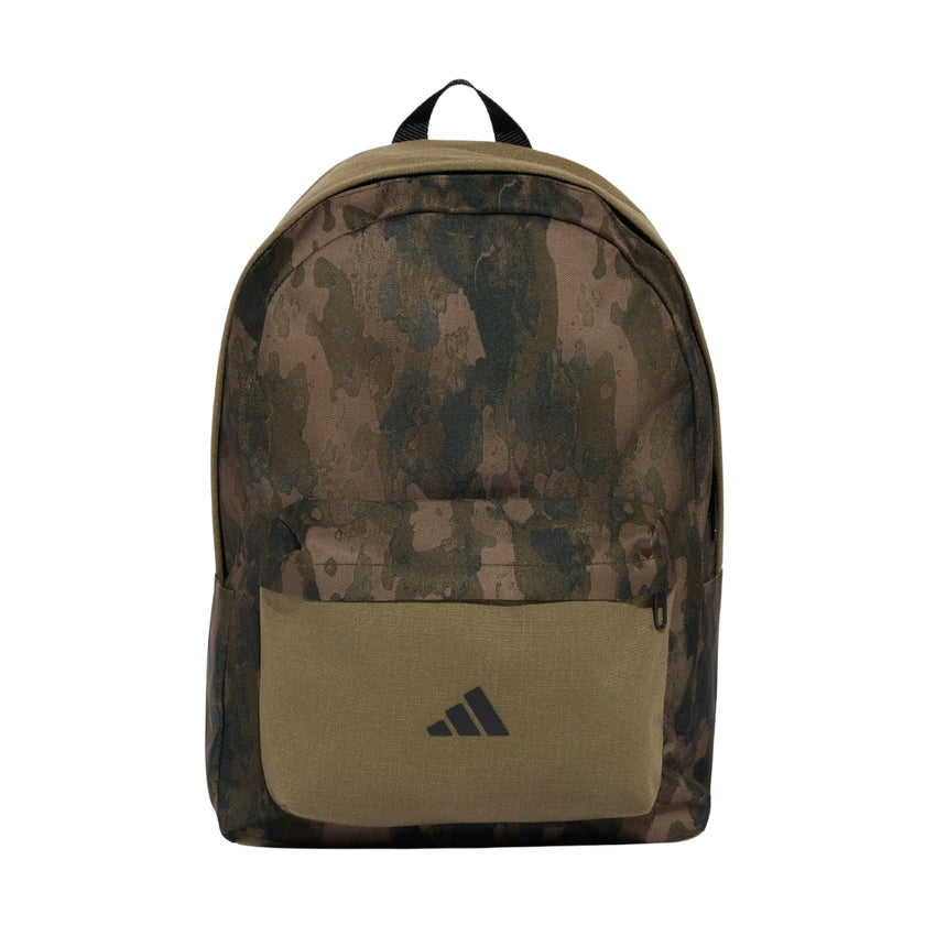 Adidas Backpack 44 x 31 x 15cm - Youth Boys Camo Graphic - Olive Strata