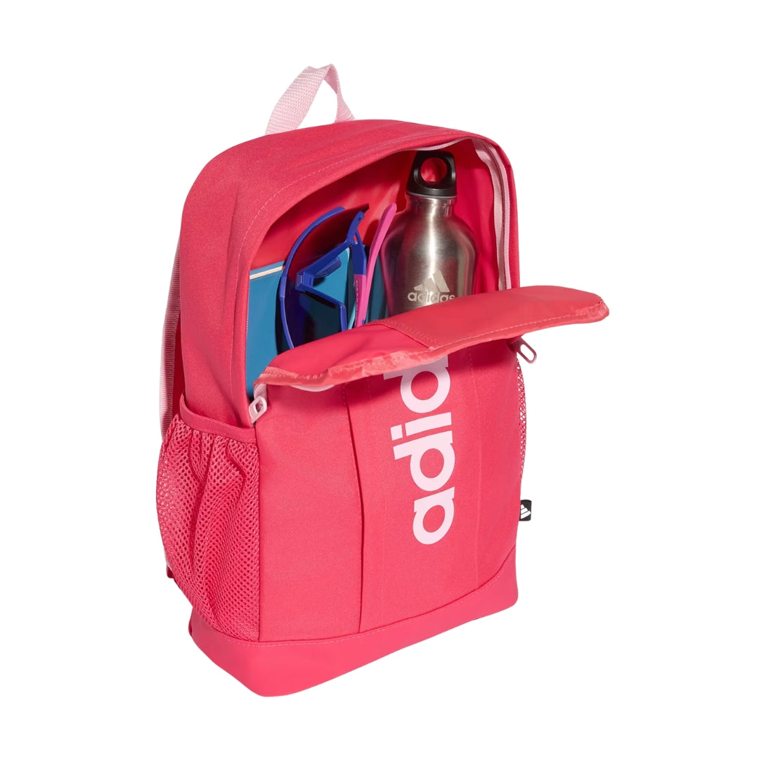Adidas Backpack 34 x 23 x 10cm - Kids Linear - Power Pink / Clear Pink