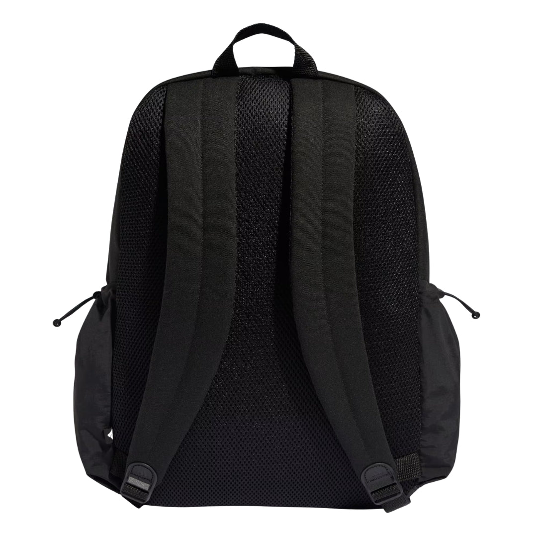 Adidas Backpack 44 x 31cm - Back To School Top - Black / Silver Metallic