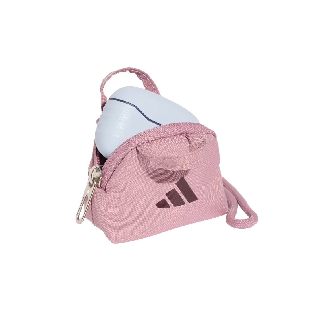 Adidas Mini Charm Bag 5.8 x 7.4cm - Magic Mauve / Maroon