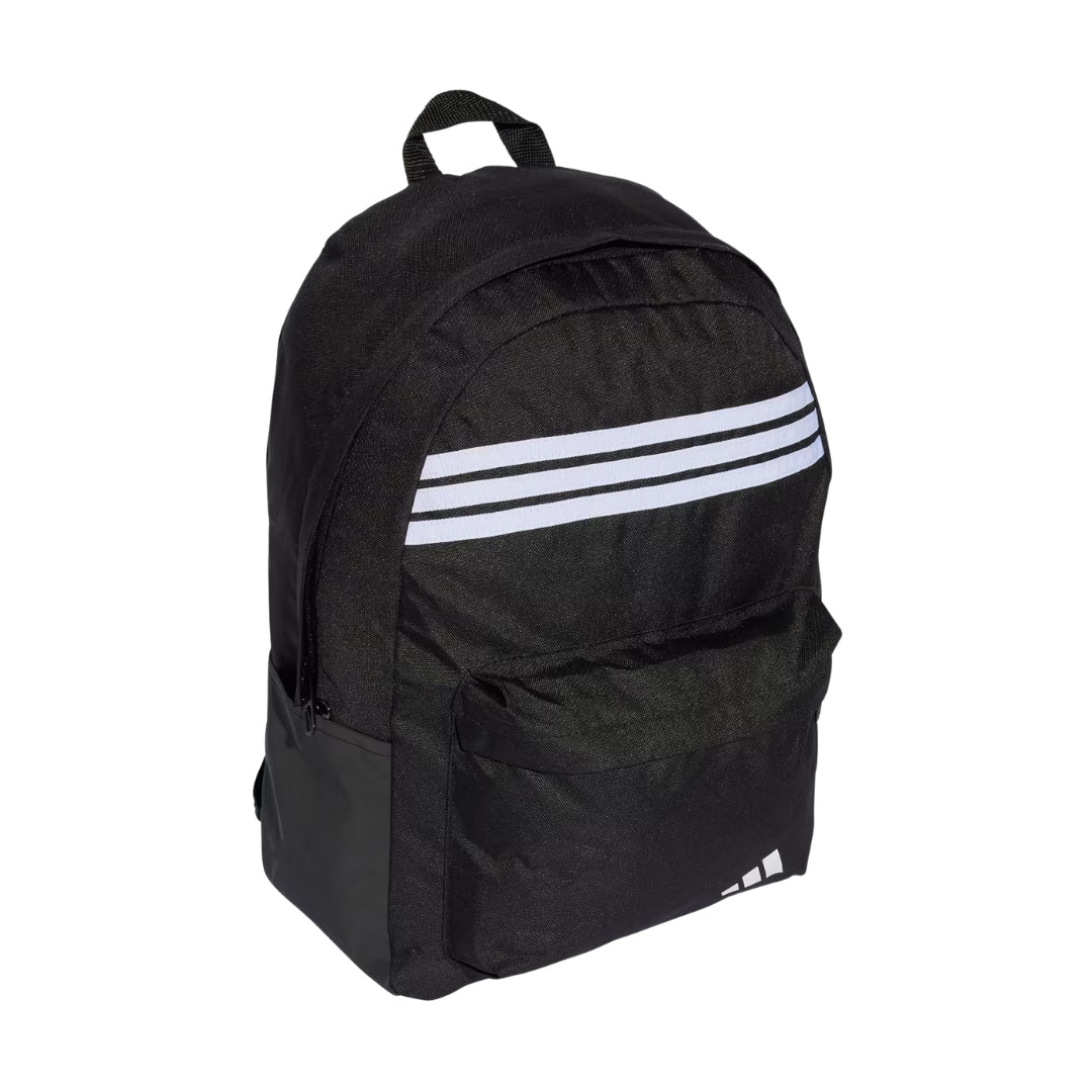 Adidas Backpack 44 x 31 x 15cm - Classic 3-Stripes With Pencil Case - Black / White / White